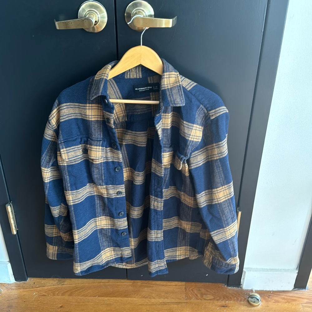 Abercrombie and fitch men’s 90s oversized flannel - XS